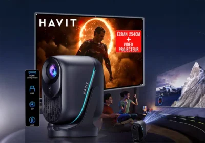 Pack Vidéo Projecteur + Ecran De Projection 254 cm (PJ220)