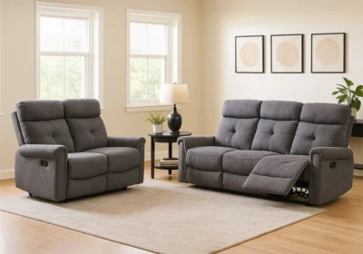 Salon 3 Places +2 Places avec 4 Relax Manuels Alexandre PROMO ! Votre Magasin de Meuble et Électroménager à La Réunion !