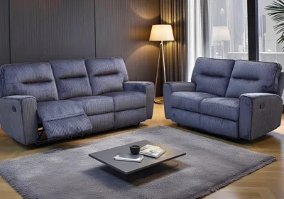 Salon 3 Places +2 Places avec 4 Relax Manuels Ravi