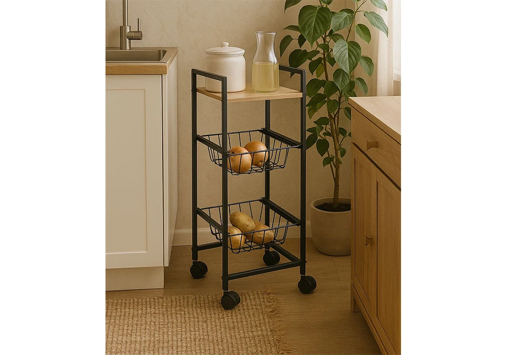 Desserte sur Roulettes Cyril Ensembles Cuisine Votre Magasin de Meuble et Électroménager à La Réunion ! 6 Desserte sur Roulettes Cyril Ensembles Cuisine Votre Magasin de Meuble et Électroménager à La Réunion ! 6