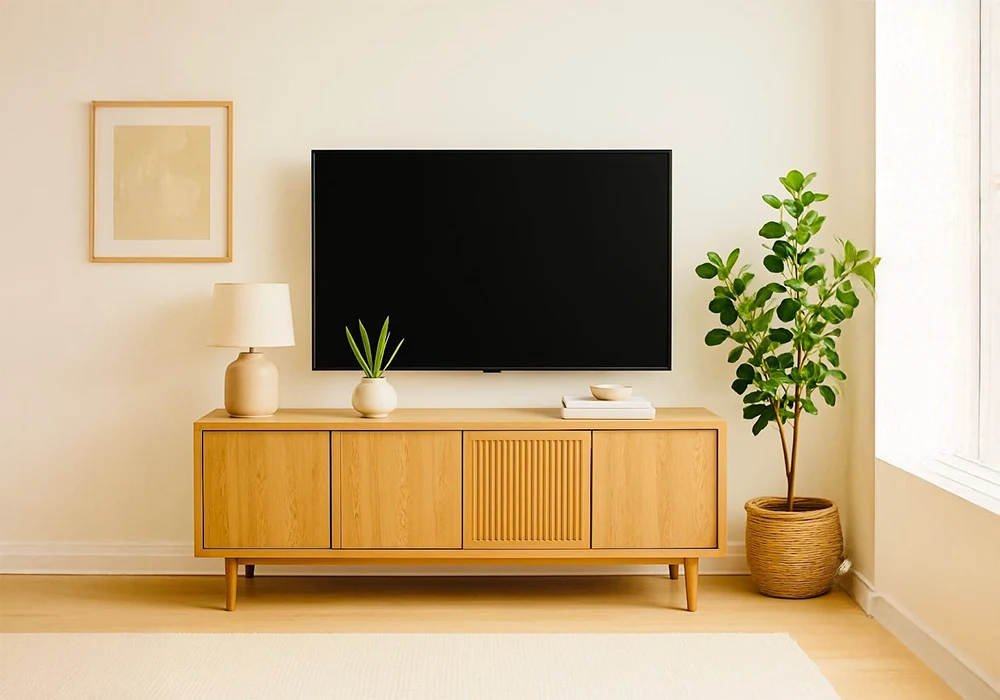 Meuble TV 4 Portes (Collection Salma) Meubles Votre Magasin de Meuble et Électroménager à La Réunion ! 4 Meuble TV 4 Portes (Collection Salma) Meubles Votre Magasin de Meuble et Électroménager à La Réunion ! 4