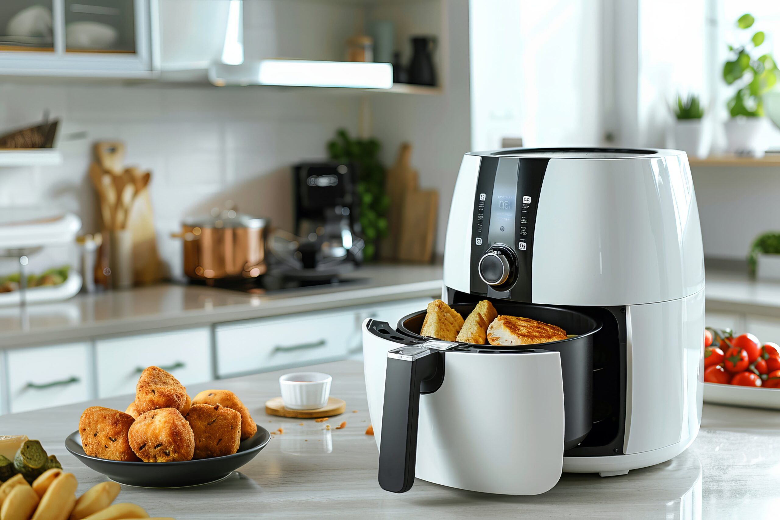 view-modern-hot-air-fryer-with-cooked-food-min