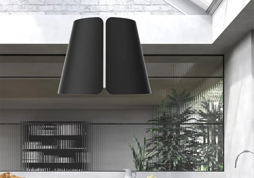 Hotte décorative îlot FABER BEAT 430 Noir Mat Cuisson Votre Magasin de Meuble et Électroménager à La Réunion ! 5