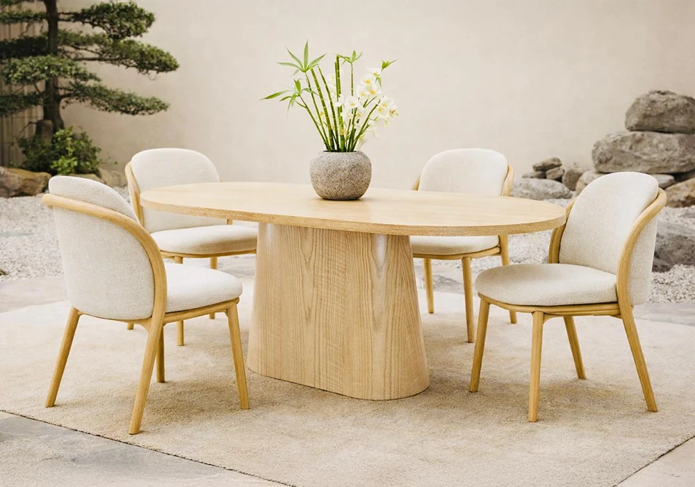 Table Ovale Suela PROMO Votre Magasin de Meuble et Électroménager à La Réunion !