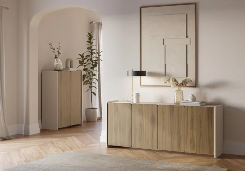 Buffet 4 Portes 180CM (COLLECTION BOUCLEON) Meubles Votre Magasin de Meuble et Électroménager à La Réunion !