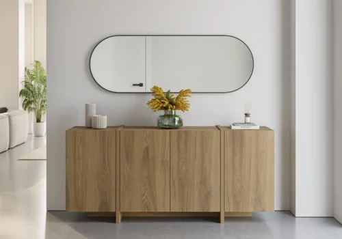Buffet 4 Portes 180CM (COLLECTION VOLIA) Meubles Votre Magasin de Meuble et Électroménager à La Réunion !