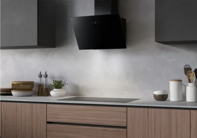 Hotte Murale Inclinée Vitrée 60cm (VRT600)