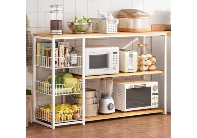 Meuble de Rangement Cuisine + Surmeuble TEVIO Cuisine Votre Magasin de Meuble et Électroménager à La Réunion !