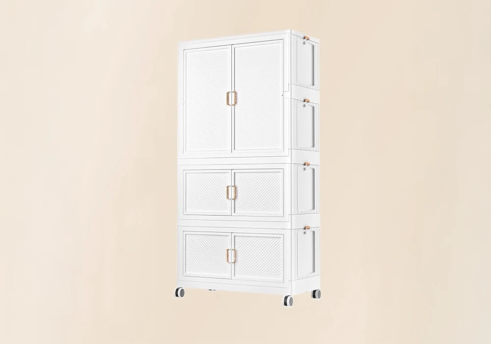 Armoire de Rangement 6 Portes PRATIC Meubles Votre Magasin de Meuble et Électroménager à La Réunion ! 4 Armoire de Rangement 6 Portes PRATIC – Image 1