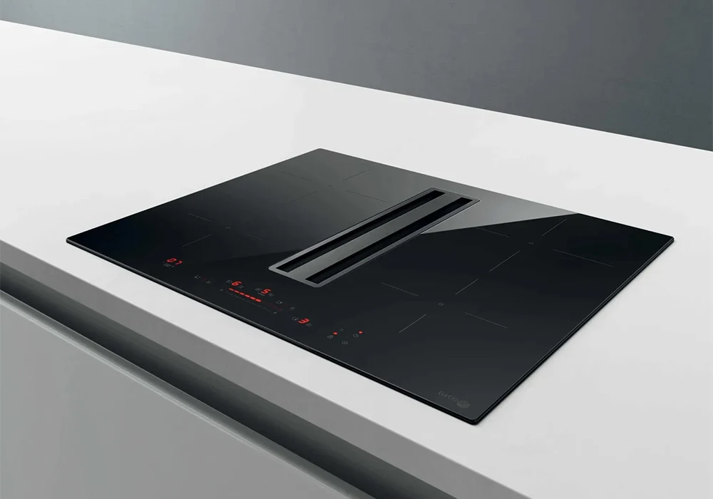 Table à Induction Aspirante ELICA (IMPULSO BL/A/60-TURBOAIR) Cuisson Votre Magasin de Meuble et Électroménager à La Réunion ! 5