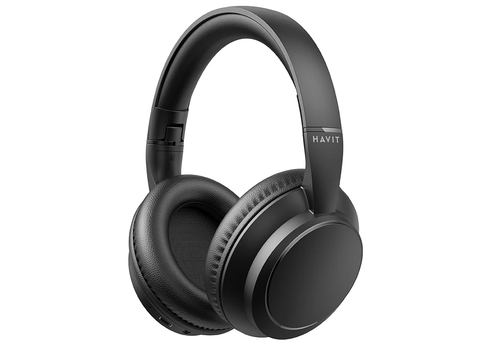 Casque Bluetooth Havit Noir (H619BT) Mobiles / Tablettes / Casques & Écouteurs Votre Magasin de Meuble et Électroménager à La Réunion ! 4 Casque Bluetooth Havit Noir (H619BT) – Image 1