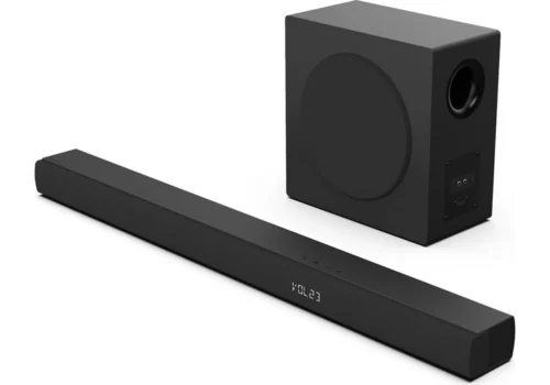 Barre de Son 3.1 Dolby avec Caisson sans Fil Hisense (HS3100) Barres de Son, Enceintes & Radios Votre Magasin de Meuble et Électroménager à La Réunion !