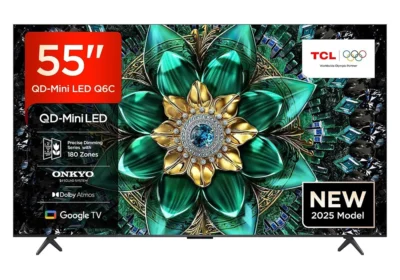 TV QD-MiniLED 4K 144 Hz Premium 55″ 139 cm TCL (55Q6C) Téléviseurs Votre Magasin de Meuble et Électroménager à La Réunion !