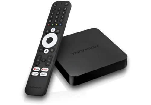Boitier Multimédia 4K avec Google TV Thomson (240CAST) Accessoires Votre Magasin de Meuble et Électroménager à La Réunion !