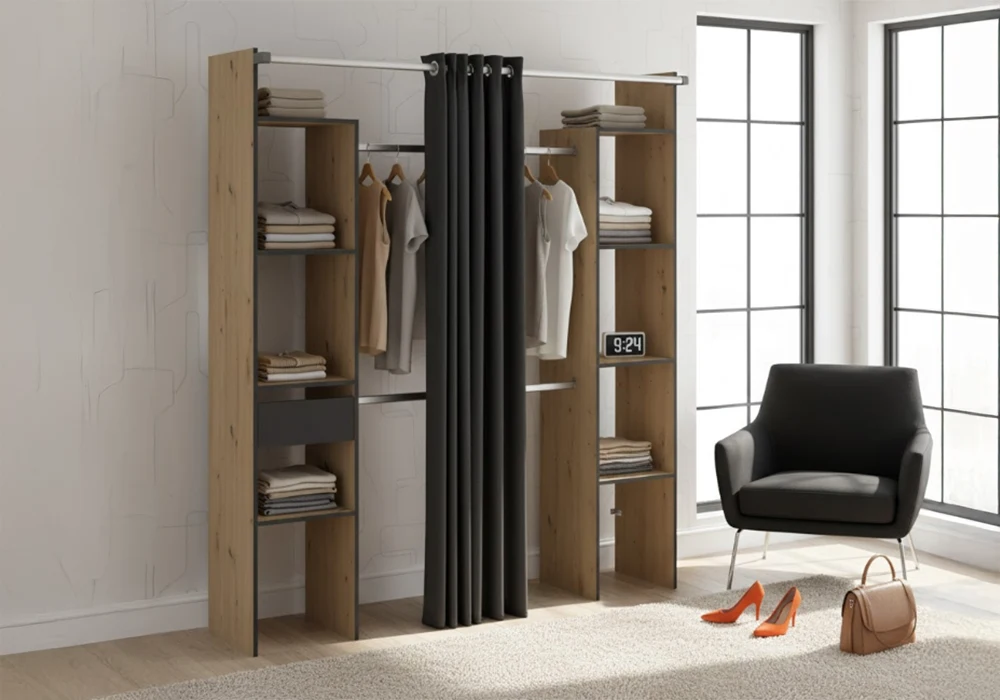 Dressing BRONX Armoires, Commodes & Chevets Votre Magasin de Meuble et Électroménager à La Réunion ! 6 Dressing BRONX Armoires, Commodes & Chevets Votre Magasin de Meuble et Électroménager à La Réunion ! 6