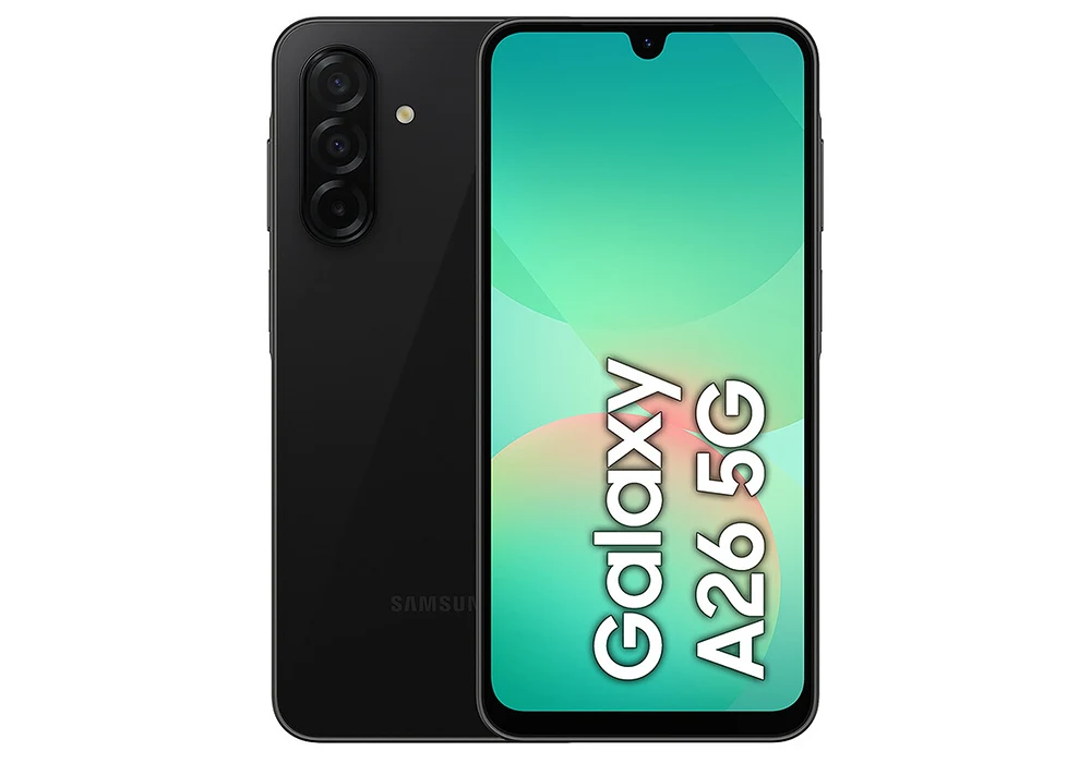 Smartphone Samsung Galaxy A26 5G Noir (6Go / 128Gb) Mobiles / Tablettes / Casques & Écouteurs Votre Magasin de Meuble et Électroménager à La Réunion !