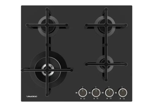 Plaque de Cuisson 4 Feux Verre Noir OCEAN OCGGH3C631BG Cuisson Votre Magasin de Meuble et Électroménager à La Réunion !