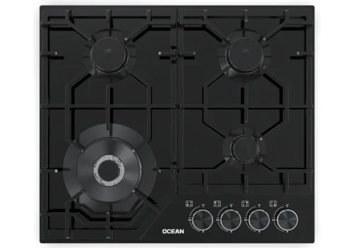 Plaque de Cuisson 4 Feux Verre Noir SANGIORGIO SGGGHC631BG Cuisson Votre Magasin de Meuble et Électroménager à La Réunion !