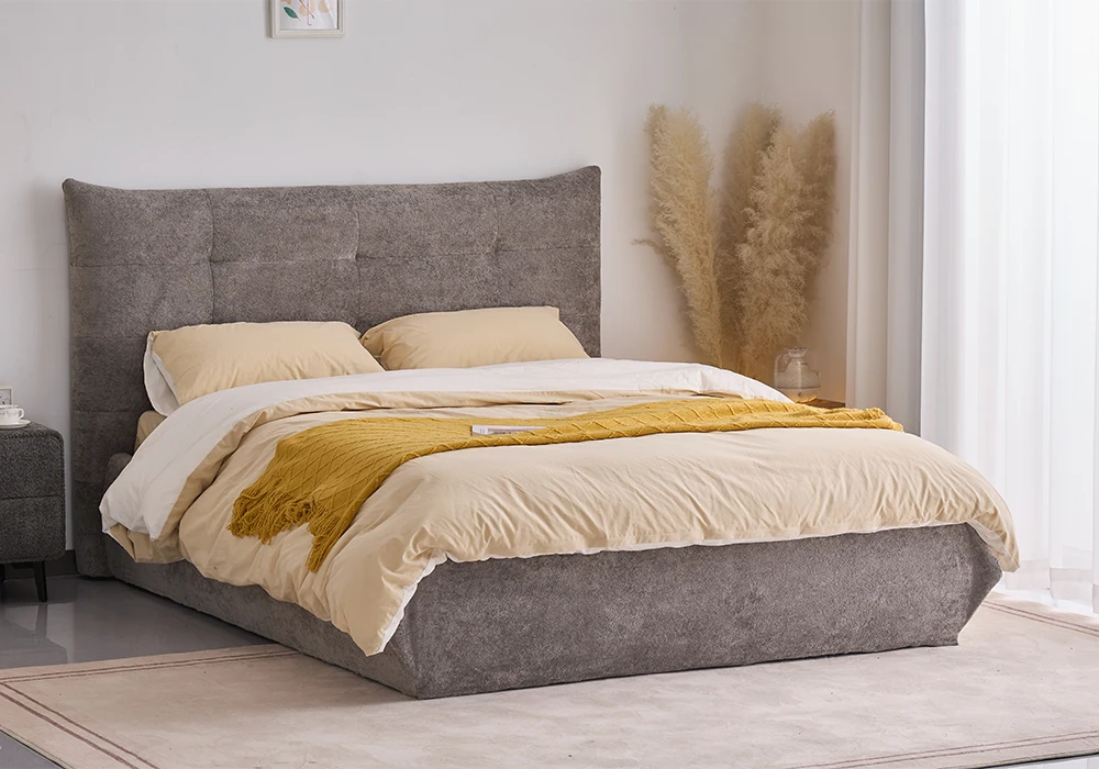 Lit JEANNE 160×200 cm Chambres à Coucher Votre Magasin de Meuble et Électroménager à La Réunion !