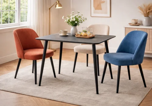 Table à Manger Rectangulaire VERO Les Tables Votre Magasin de Meuble et Électroménager à La Réunion !