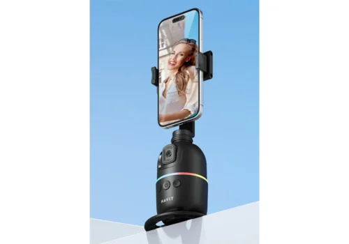 Support Smartphone avec Suivi Automatique du Visage HAVIT ST7609 Accessoires Votre Magasin de Meuble et Électroménager à La Réunion !