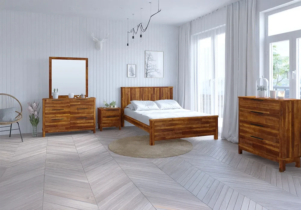 Lit 140×190 (COLLECTION ZAYNA) Chambres à Coucher Votre Magasin de Meuble et Électroménager à La Réunion !