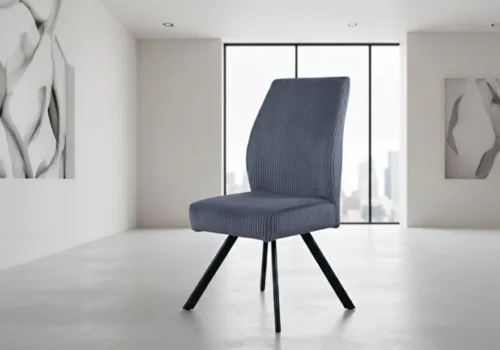 Lot de 6 Chaises SYLVA Gris Chaises Votre Magasin de Meuble et Électroménager à La Réunion !