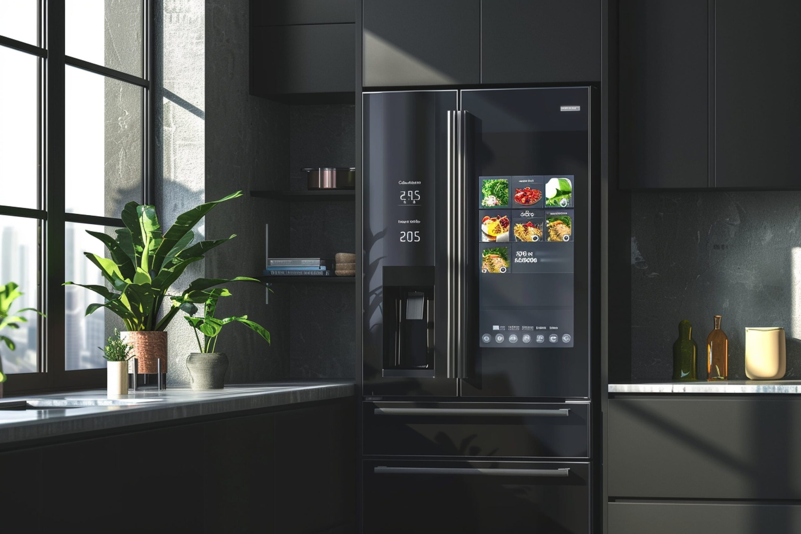 black-silver-microwave-oven-with-plant-front (1)