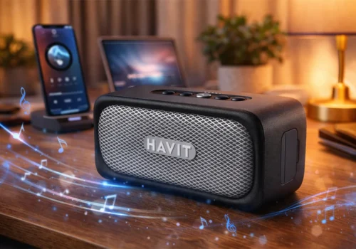 Enceinte Bluetooth HAVIT CLASSIC Retro (SK905BT) Barres de Son, Enceintes & Radios Votre Magasin de Meuble et Électroménager à La Réunion !