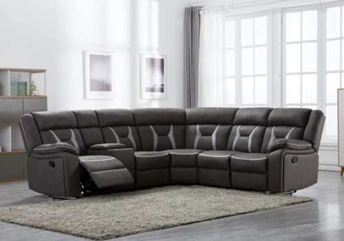 Salon d&rsquo;Angle 2 Relax Électrique Angles Votre Magasin de Meuble et Électroménager à La Réunion !