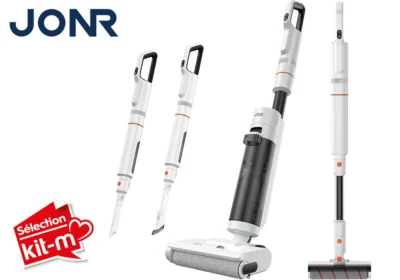 Aspirateur Balai Sans Fil 3 en 1 Autonettoyant (eau et poussière) JONR ED20 PRO