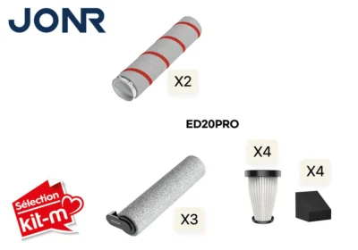 Kit d'Accessoires pour Aspirateur Eau et Poussière JONR ED20 Pro