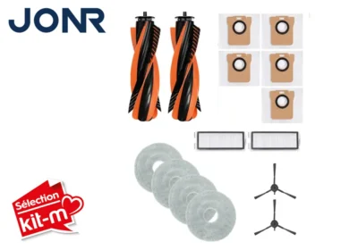 Kit d'Accessoires Pour Aspirateur Robot JONR T5 Pro Gen2