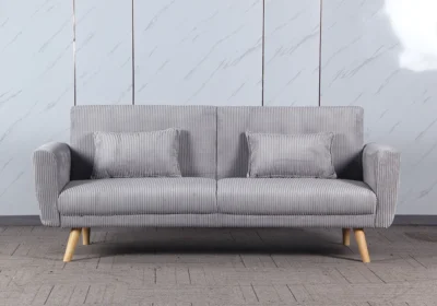 Banquette Clic-Clac DOCY Gris Clair