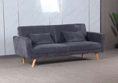 Banquette Clic-Clac DOCY Gris Foncé