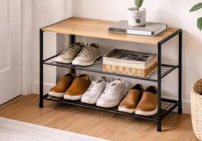 Étagère à Chaussures 3 Niveaux Libra