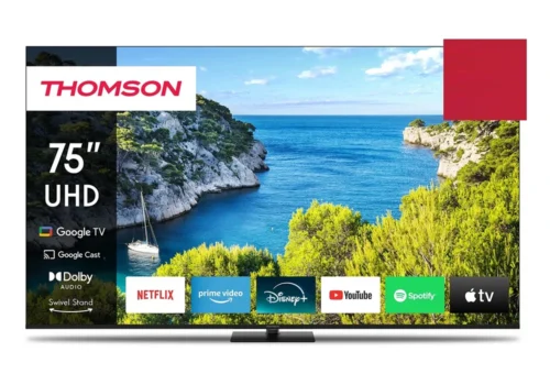 Téléviseur 4K UHD 75″ 190CM Google TV THOMSON (75UG5C14) Téléviseurs & Vidéo-Projecteurs Votre Magasin de Meuble et Électroménager à La Réunion !