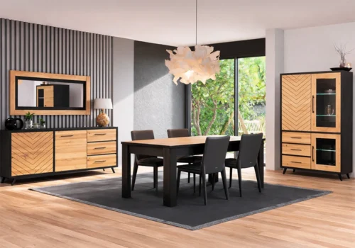 Miroir (Collection Séjour EDEN Industriel) Meubles Votre Magasin de Meuble et Électroménager à La Réunion !