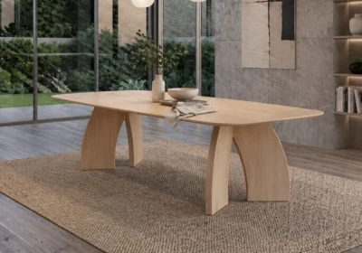 Table à Manger Rectangulaire 200 cm MELIANO Salles à Manger Votre Magasin de Meuble et Électroménager à La Réunion !