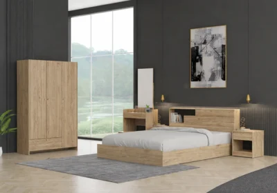 Chambre à Coucher 3 Pièces NOURA