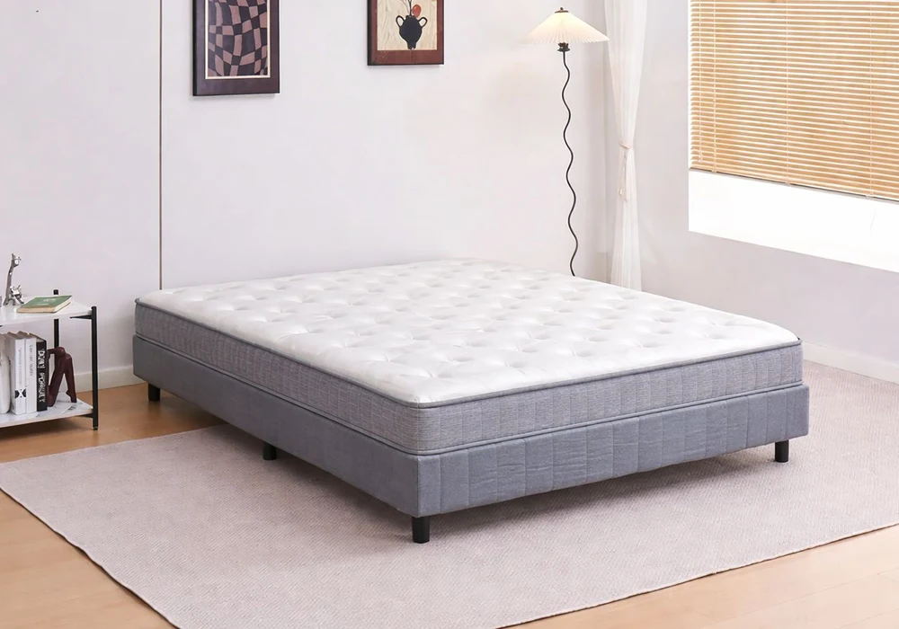 Lit Encadrement Métal/Tapissier 160x200cm Chambres à Coucher Votre Magasin de Meuble et Électroménager à La Réunion !