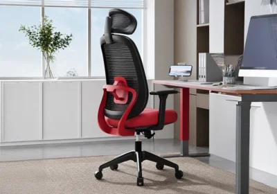Fauteuil de Bureau Ergonomique AeroBack Rouge/ Noir