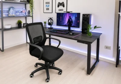 Fauteuil de Bureau Ergonomique SmartBack Noir Bureaux Votre Magasin de Meuble et Électroménager à La Réunion !