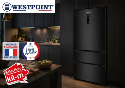 Réfrigérateur Combiné Multiportes 420L Inverter WESTPOINT (W3FT-46E26.EDZ) Électroménager Votre Magasin de Meuble et Électroménager à La Réunion !