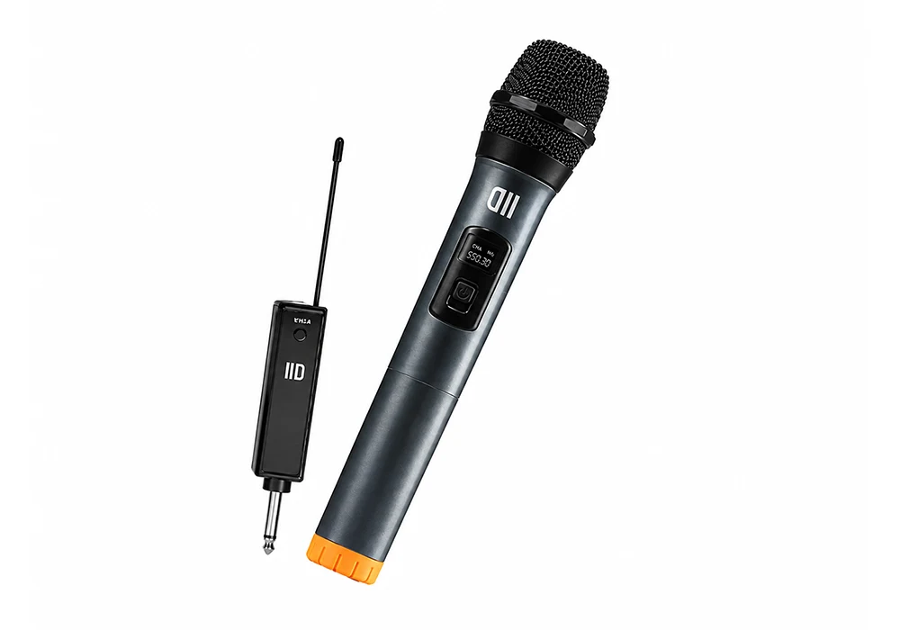 Microphone Sans-Fil avec Transmetteur Mobiles / Tablettes / Casques & Écouteurs Votre Magasin de Meuble et Électroménager à La Réunion ! 5