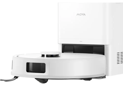 Robot Aspirateur Laveur + Station de Vidange Automatique MOVA (E20S PRO PLUS) Nettoyage Votre Magasin de Meuble et Électroménager à La Réunion !