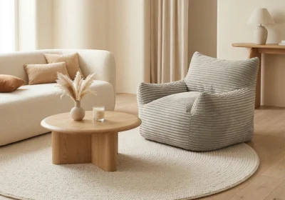Fauteuil VOLZAK Compressé Beige