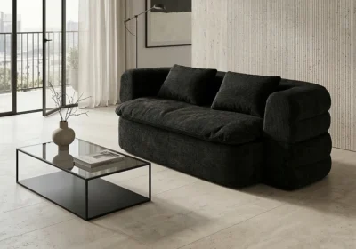 Canapé Convertible COZY Noir