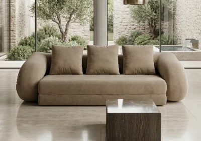 Canapé 3 Places Convertible URBAN Beige