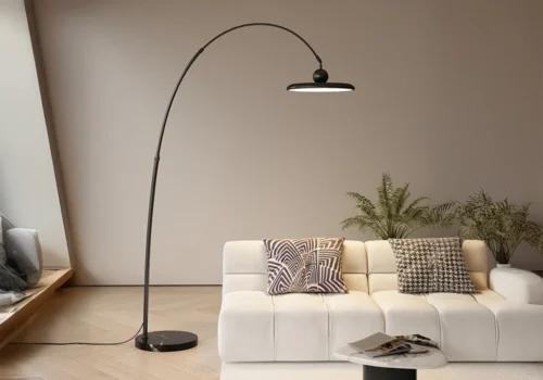 Lampadaire Orbit 36W CCT – LED Design Moderne Noir Inspirations Déco Votre Magasin de Meuble et Électroménager à La Réunion !